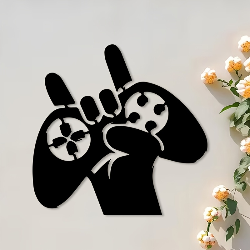 Retro Gaming Us - Retro Oyun Metal Duvar Sanatı Demir