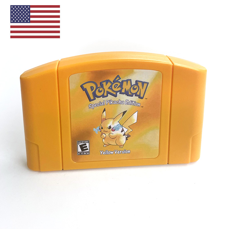 Retro Gaming Handheld - ABD NTSC Versiyonu İngilizce Pokemon Yellow