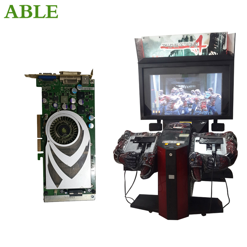 Retro Gaming Repair Shop - Ölü 4 Arcade Shotting makinesi grafik