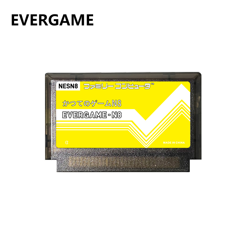 Retro Gaming Unit - REMANK EVERGAME N8 NES Kartuş Süper