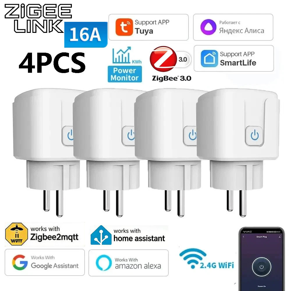 Crt Monitor Stand - 4 adet akıllı priz WiFi /