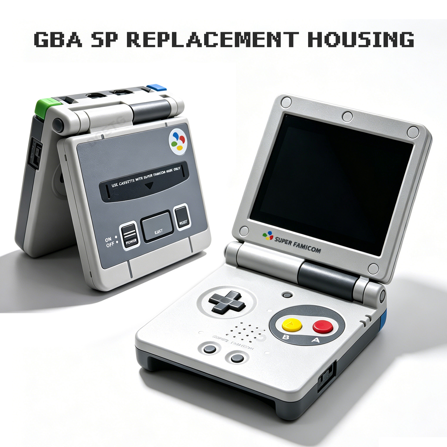 Retro Gaming Kit - GBA SP Oyun Konsolu için Retro