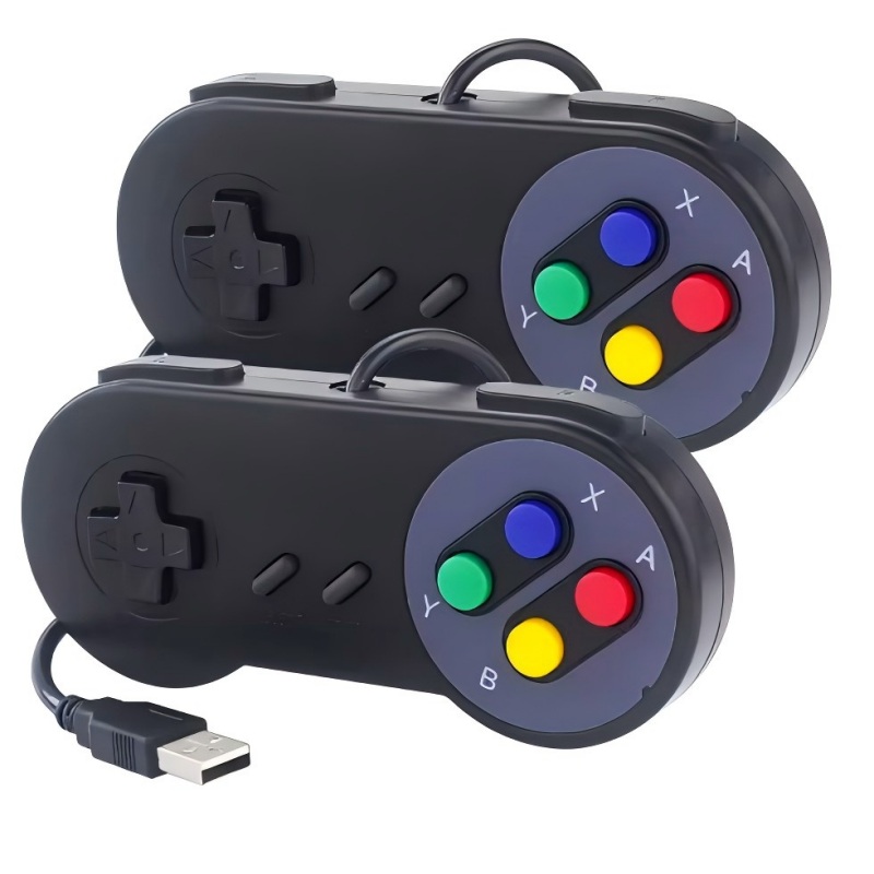 2 adet USB Gamepad Retro oyun  - Retro Gaming Linux incelemesi ve fiyatı