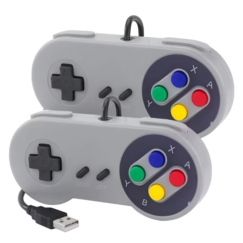 2 adet USB Gamepad Retro oyun  - Retro Gaming Linux incelemesi ve fiyatı