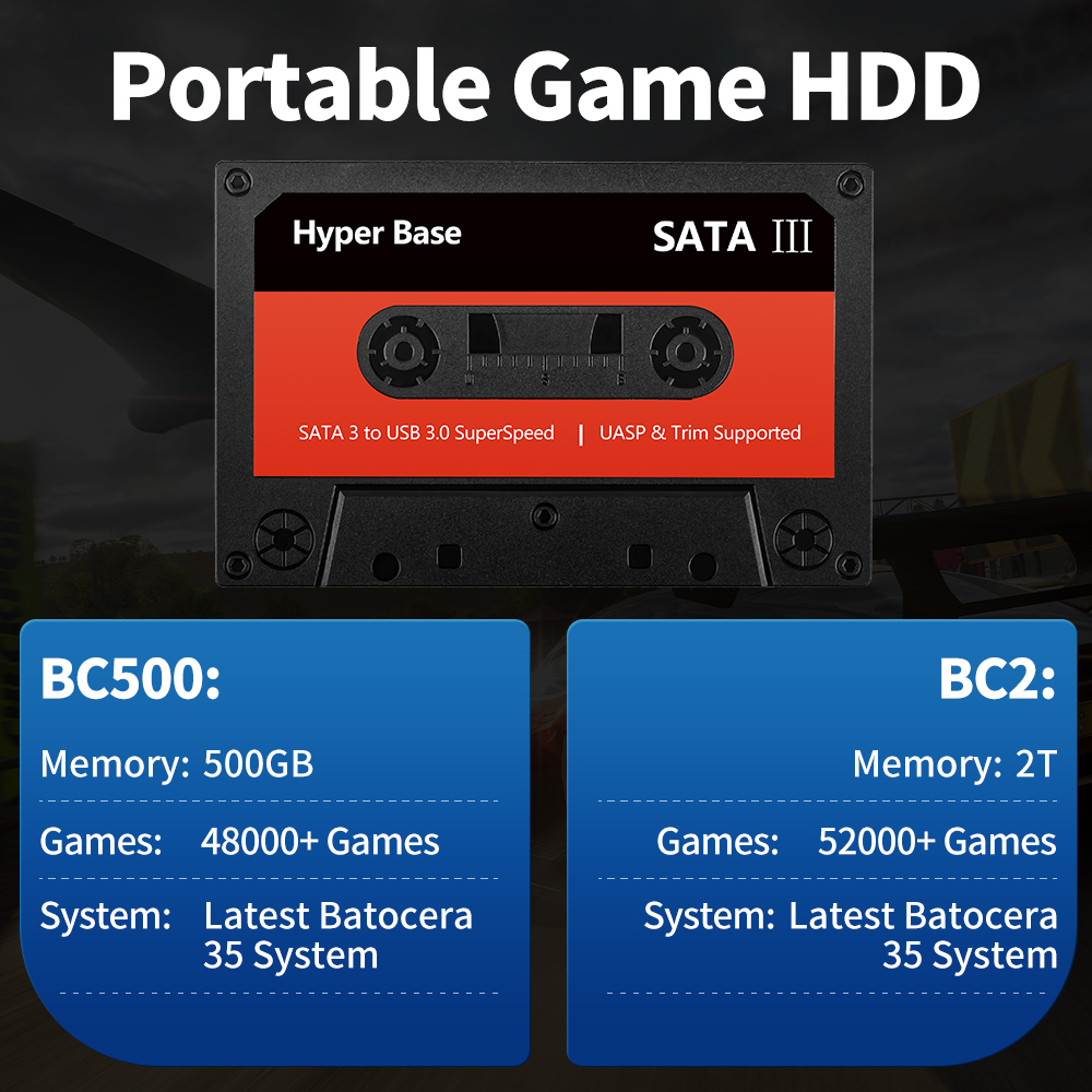 JMachen 500G/2TB Oyun Diski Ba - Retro Gaming Batocera incelemesi ve fiyatı