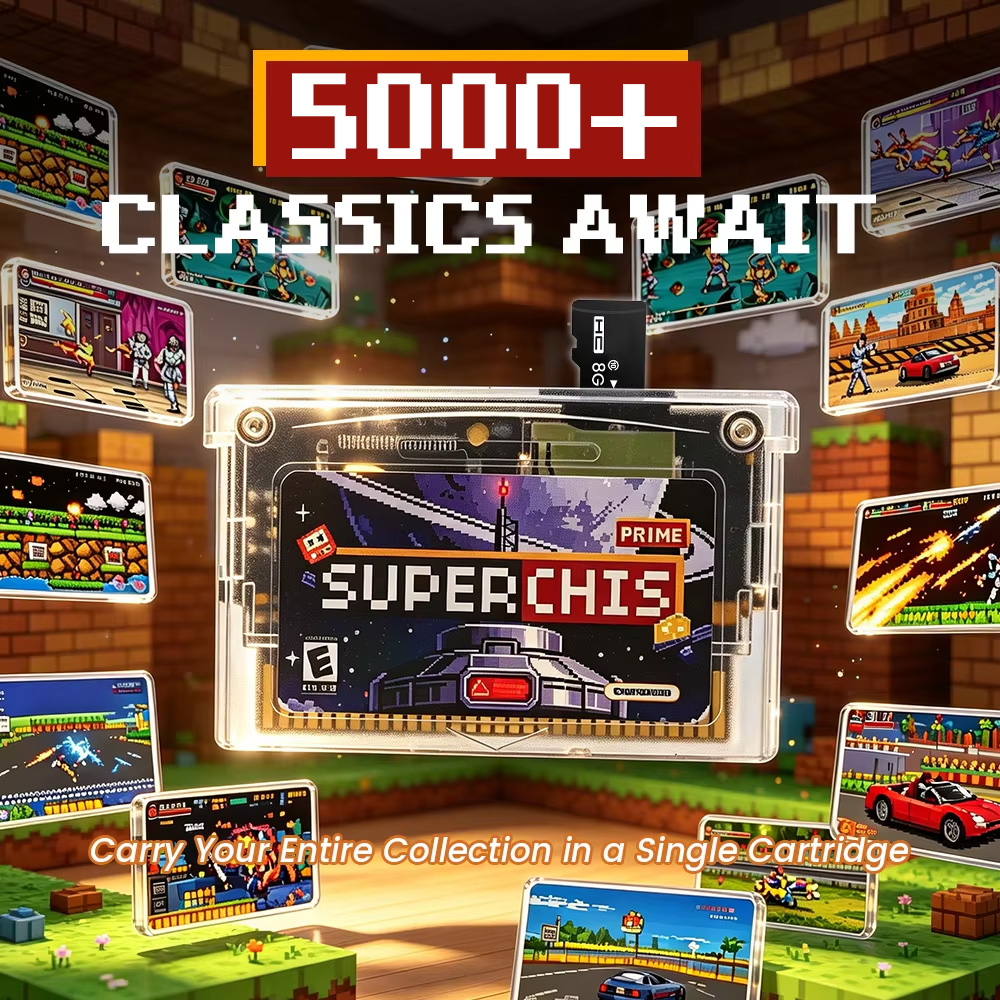 Retro Superchis Flash Oyun Kar - Retro Gaming Handheld incelemesi ve fiyatı