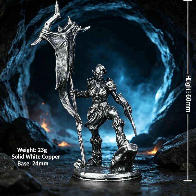 Orc Savaşçı Minyatür Metal Hey - Retro Gaming Unit incelemesi ve fiyatı