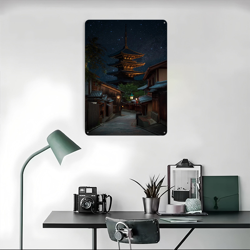 Kyoto Gece Teneke Poster Özell - Retro Gaming Kyoto incelemesi ve fiyatı