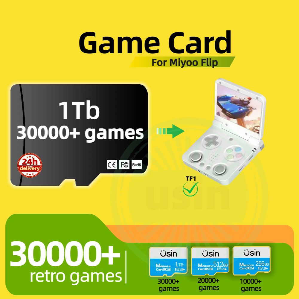 Oyun Kartı Miyoo Flip 30000+ R - Retro Gaming Kit incelemesi ve fiyatı