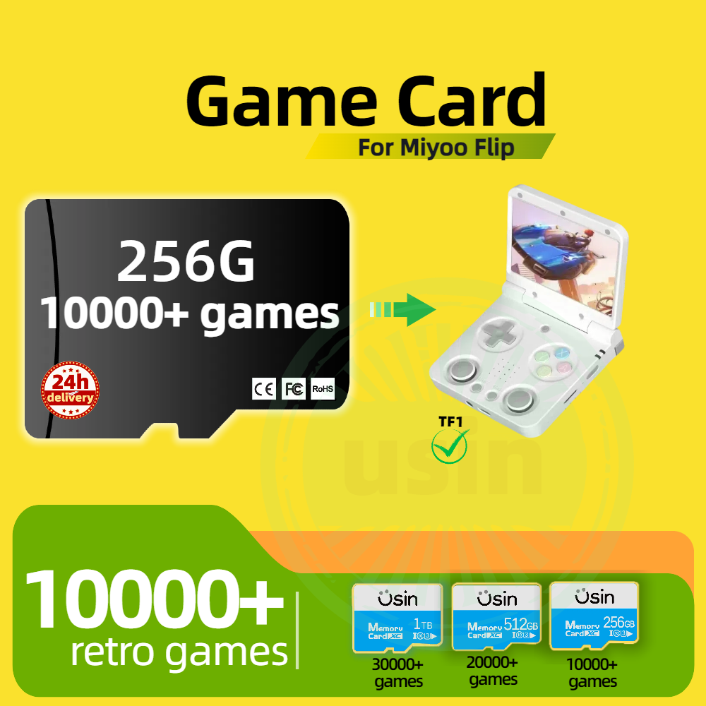 Oyun Kartı Miyoo Flip 30000+ R - Retro Gaming Kit incelemesi ve fiyatı