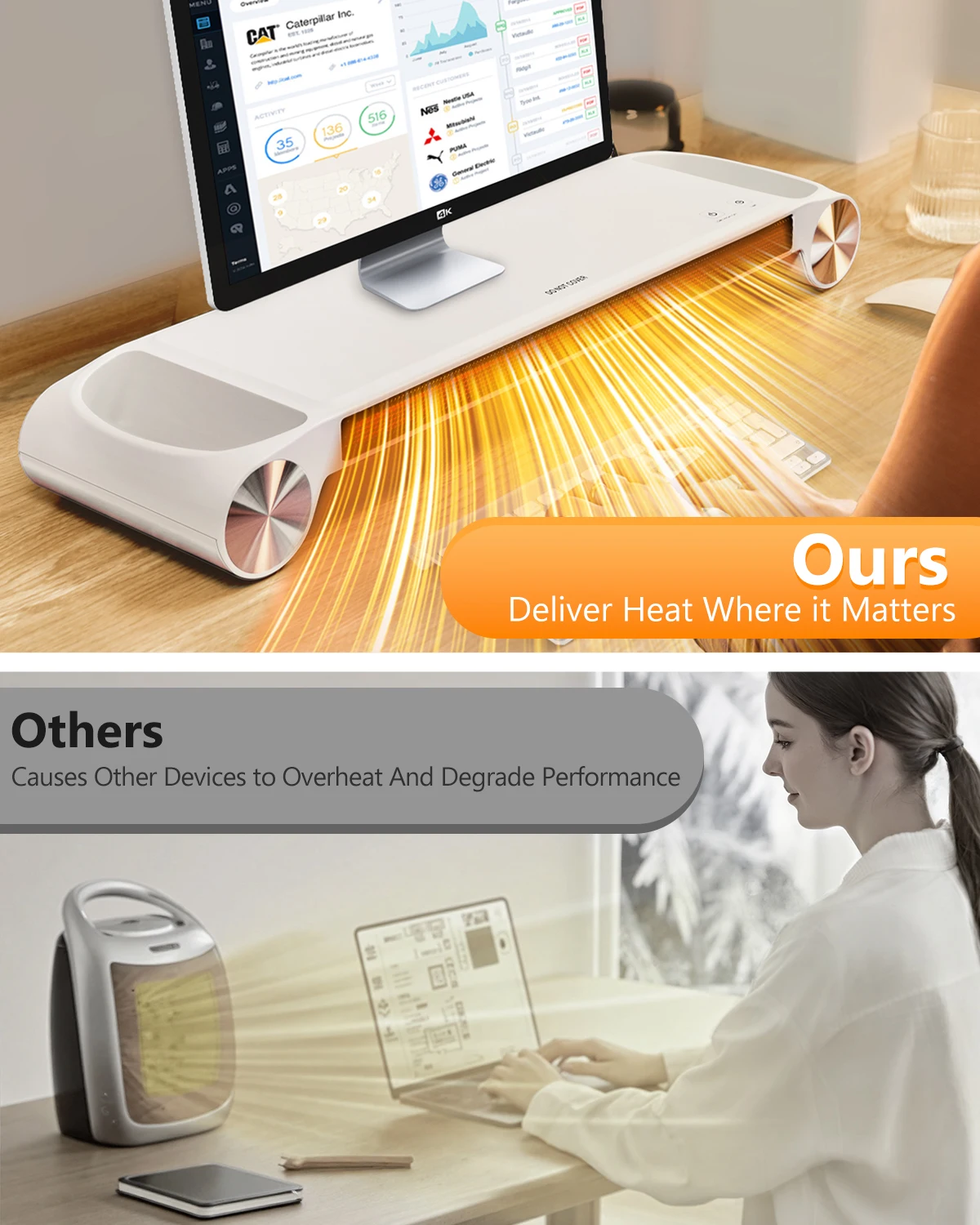 Eary 330W Masaüstü Isıtıcı ve  - Crt Monitor Stand incelemesi ve fiyatı